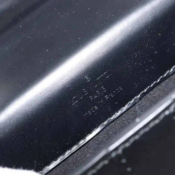 LOUIS VUITTON Pister Shoulder Bag Leather Black M92222 LV Auth bs31308 - Picture 11 of 14